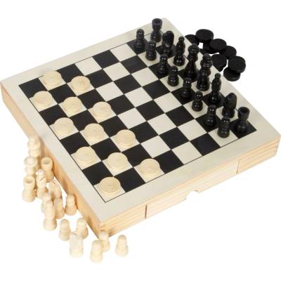 Small Foot kompaktní šachy 3v1