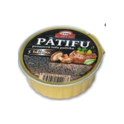 Patifu Prémiová tofu paštéta s hlivou 100 g