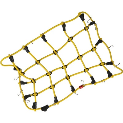 Robitronic poutací síť z háčky 19x12cm žlutá