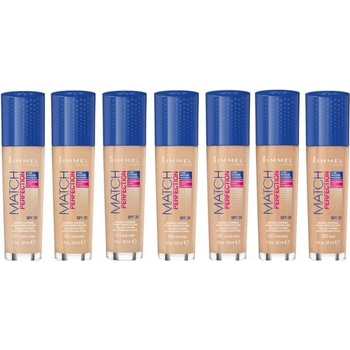 Rimmel London Match Perfection make-up SPF18 103 True Ivory 30 ml
