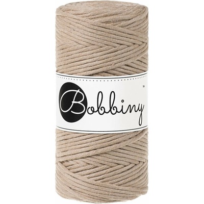 Bobbiny Macrame Cord 3 mm 100 m Sand юта (MS-E038)