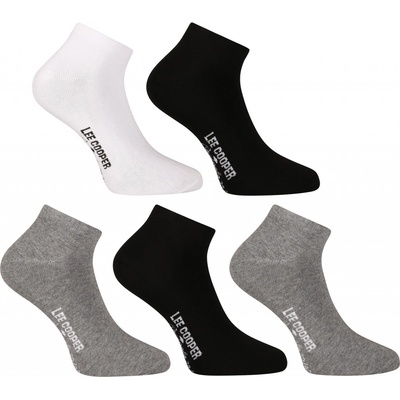Lee Cooper 5PACK ponožky nízké PO41031-1 vícebarevné