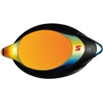 Swans srxcl-mpaf mirrored optic lens racing smoke/orange -6.0