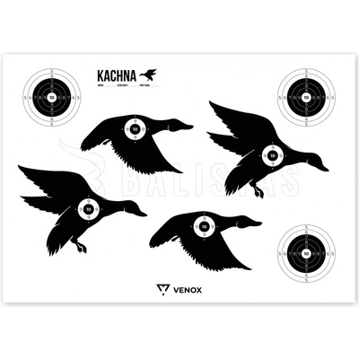 Terče Venox Duck Papierový 61x43cm 10ks