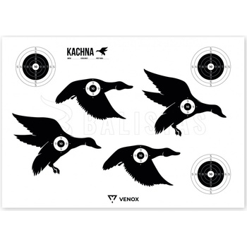 Terče Venox Duck Papierový 61x43cm 10ks