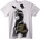 NOONEBRAND Тениска за силната жена зад силния мъж - 2XL, White