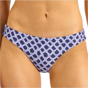 Seafolly Дамско бикини долнище Seafolly Marseille Hipster Pant Bikini bottom - Blue Indigo - размер 44 (EU) (150-6632-0117)