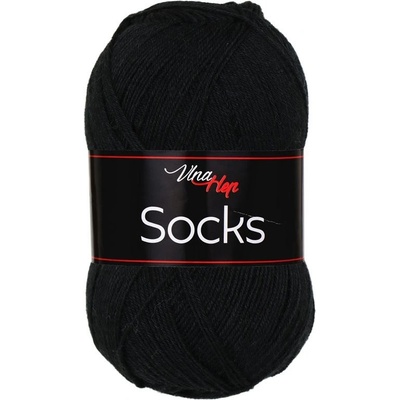 Vlna-hep Socks 6001 černá