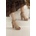 Moda Trend Дамски сандали с висок ток - Бежови #327500 (327500_Бежов)