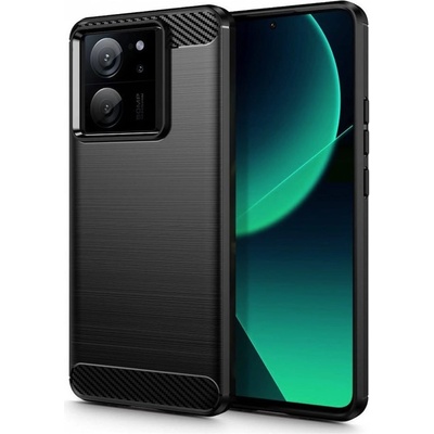 Tech-Protect Калъф за Xiaomi 13T/13T Pro, термополиуретанов, Tech-Protect THP2381, удароустойчив, черен (THP2381)