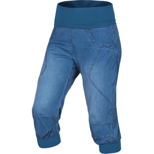 Ocun Дамски панталон за катерене Ocun Women's Noya Shorts Jeans Shorts - Middle Blue (112-1387-0113)