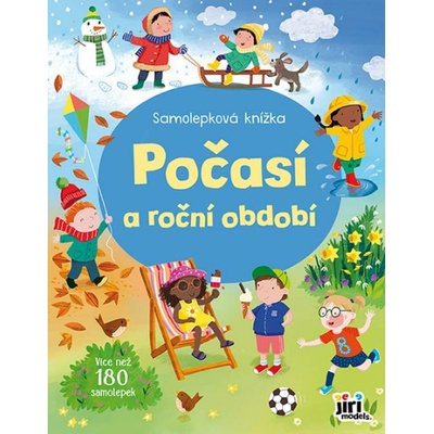 Jiri Models Počasí a roční období Samolepková knížka