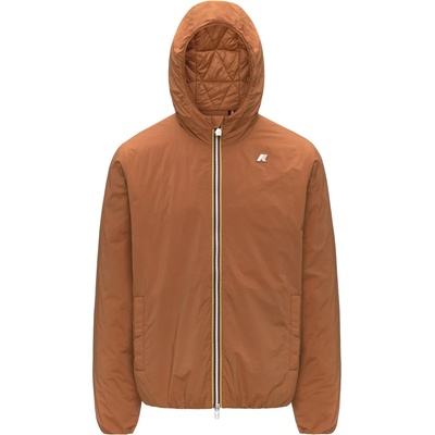 K-Way Мъжко ежедневно яке K-Way Jack Plain Warm Casual jacket - Orange Adobe - размер XXL (003-3459-0315)