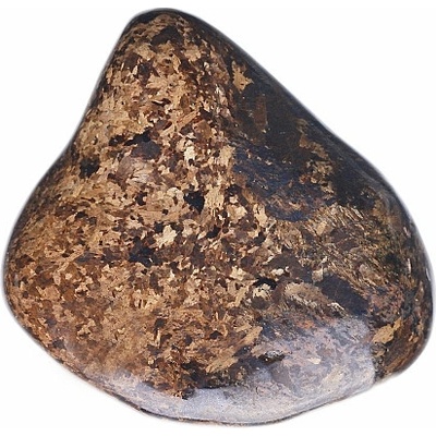 Nefertitis Bronzit tromlovaný - XXL - cca 4 - 5 cm