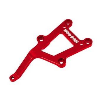 Traxxas предна алуминиева греда на шасито червена
