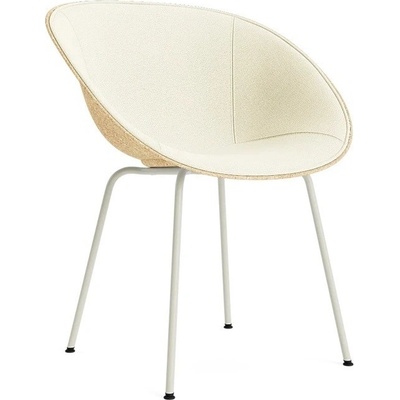 Normann Copenhagen Mat Arm Chair krémová / krémová oceľ