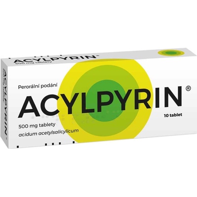 ACYLPYRIN POR 500MG TBL NOB 10