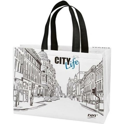 RAVI Nákupná taška CITY LIFE 37x15x27cm