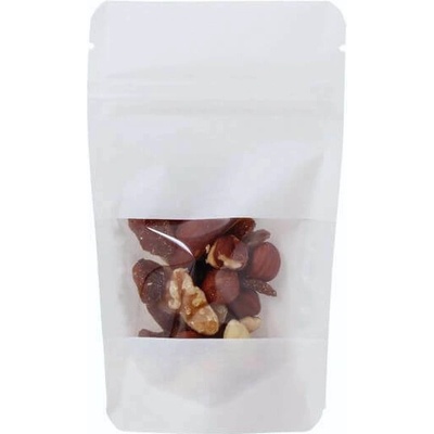 Doypack sáček 85*145 mm, 100 ml, bílý s okénkem, 100 ks