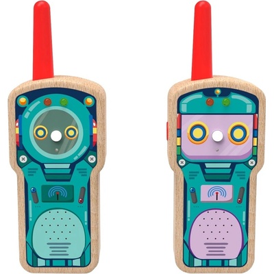 2Kids Toys Drevené detské vysielačky Robot