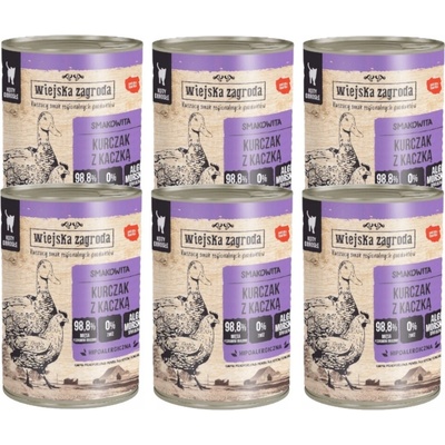 Wiejska Zagroda Kuracie Mäso s kačicou 400 g
