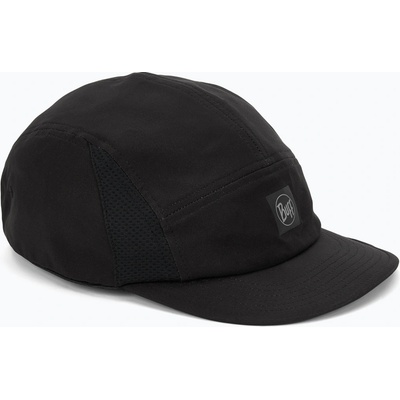 Buff 5 Panels Cap R-solid Black