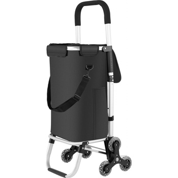 Jurhan Nákupní taška Comfort na kolečkách do schodů 38L 100x44x36cm černá