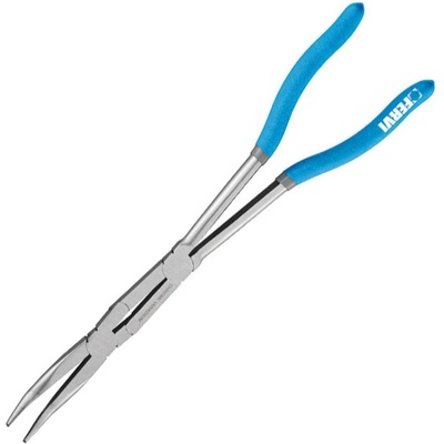 FERVI Телефонни островърхи удължени и извити клещи с изолация Fervi 0872/PCD - 335 mm (0872/PCD)