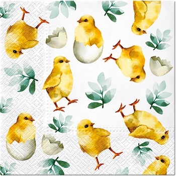 PAW servítky L Chicken in Eggs 33x33cm