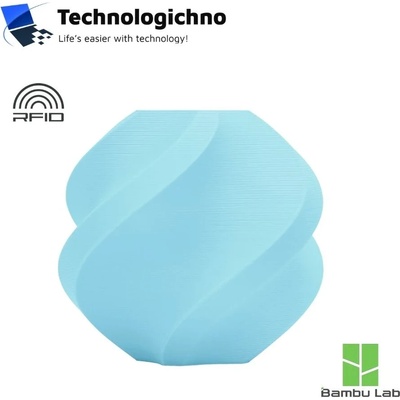 Bambu Lab PLA Matte Bambu Matte Ice Blue Refill No Spool (A01-B4-1.75-1000-SPLFREE)