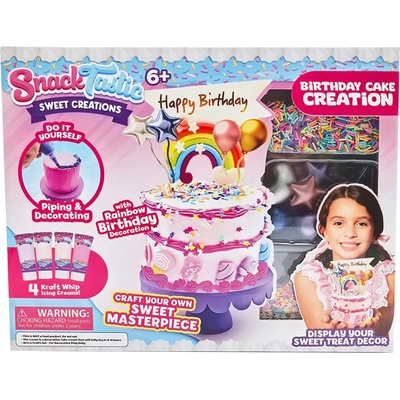 Felyx Toys Творчески комплект Felyx Toys Snack Tastic - Декоративни вкусотии, торта за рожден ден (2412010)