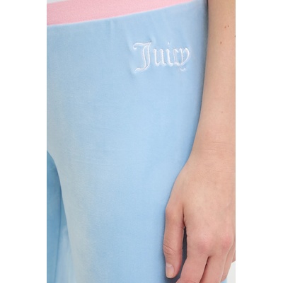 Juicy Couture Кадифен спортен панталон Juicy Couture CHRISTINE STRIPE LOW RISE (JCWBJ225352)