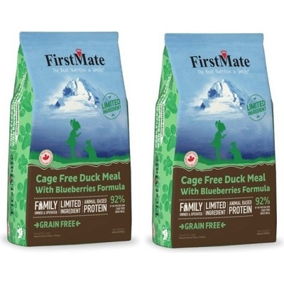 FirstMate Cat Duck with Blueberries 2 x 4,54 kg