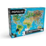 POPULAR Mapa svĚta 160 ks - an