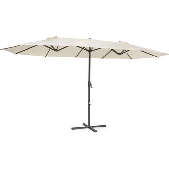 Blumfeldt Twin Peaks, slnečník, polyester, UV 50, nepremokavý, krémový (GDM13-Twin Peaks)