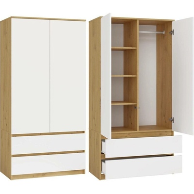 TP Living Malwa I 90 cm dub artisan / bílá