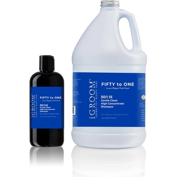 iGroom Fifty to One SE - Концентриран шампоан със съотношение 50/1 за кучета за нежно премахване на мръсотия и миризми, 3, 78 литра