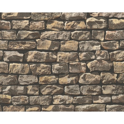 A.S. Création 907912 Vliesová tapeta na zeď Best of Wood´n Stone, rozmery 0,53 x 10,05 m