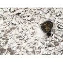 KONFETY push pop strieborné 8 mm