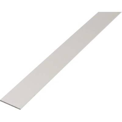 Alberts Tyč plochá alu strieborný elox 25x2 mm 2,6 m