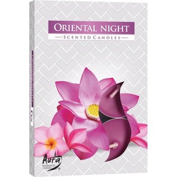 Image 1 of BISPOL Ароматни чаени свещи Bispol Aura - Oriental Night, 6 броя (p15-272)