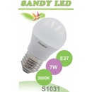 Sandria S1031 LED žárovka E27 7W Teplá bílá