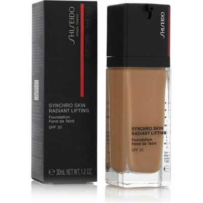 Shiseido Synchro Skin Radiant Lifting SPF30 rozjasňující liftingový make-up 340 Oak 30 ml