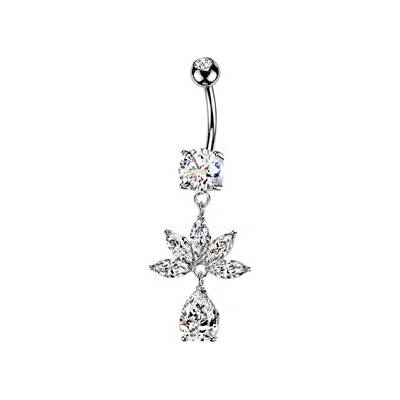 Šperky4U Visací piercing do pupíku WP0131