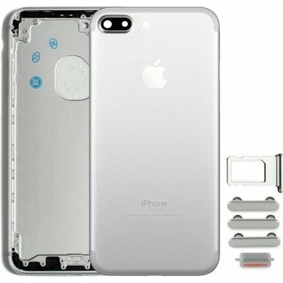Apple Zadný kryt iPhone 7 Plus strieborná farba