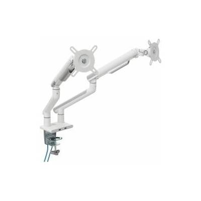 ART Gas Desk Mount for 2 LED/LCD Monitors 17-32 L-20GD 2-9kg 2xUSB 3.0 Premium Aluminum