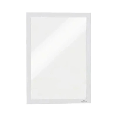 DURABLE Informačný panel, A4, samolepiaca zadná strana, DURABLE "DURAFRAME", biela