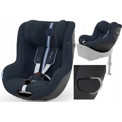 CYBEX Sirona G Plus i-Size 61-105 Gold 2023 Ocean Blue