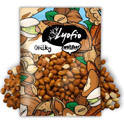 Lyofio Arašídy natural se slupkou 200 g