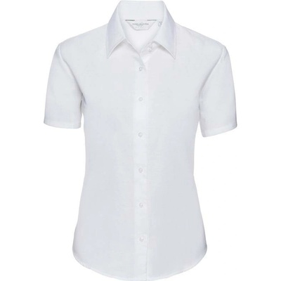 Russell 933F Blúzka Oxford s kr. rukávom biela